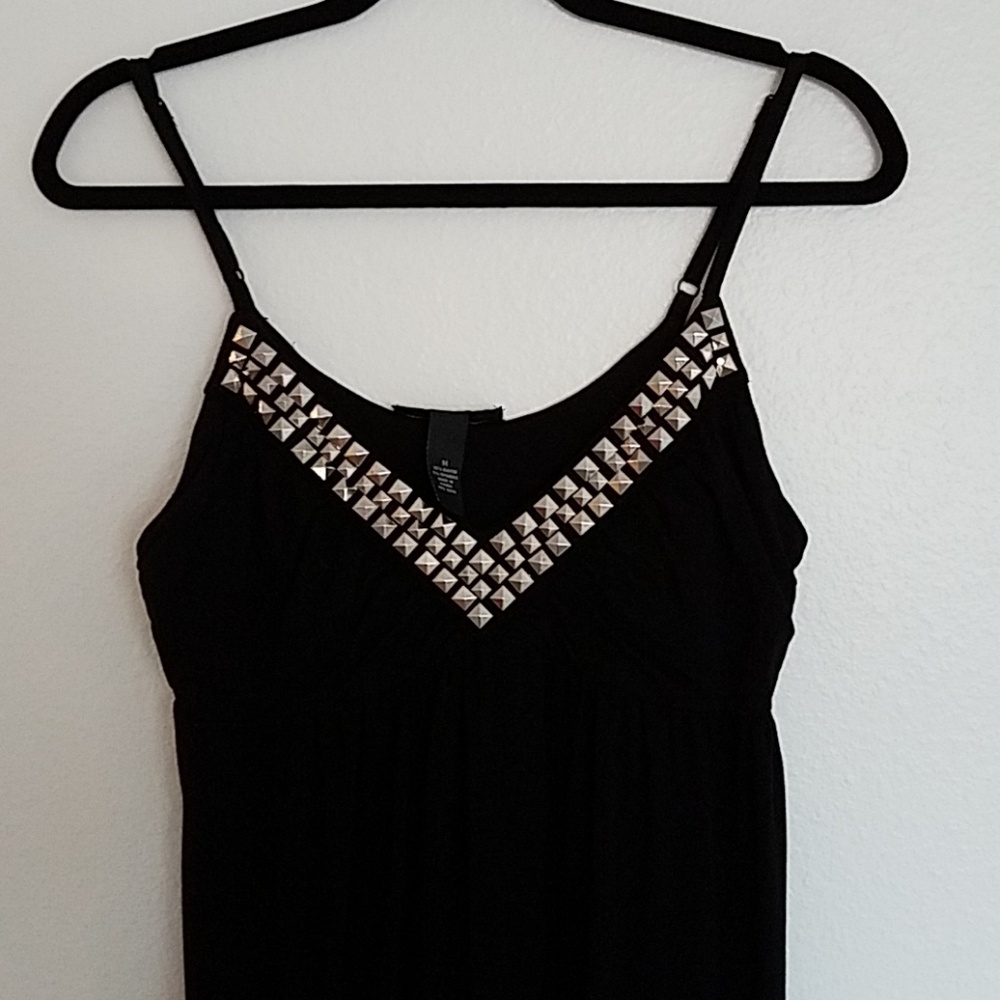 Black maxi dress
